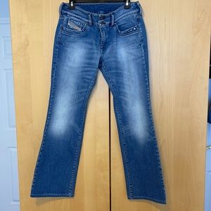 Diesel flare leg jeans